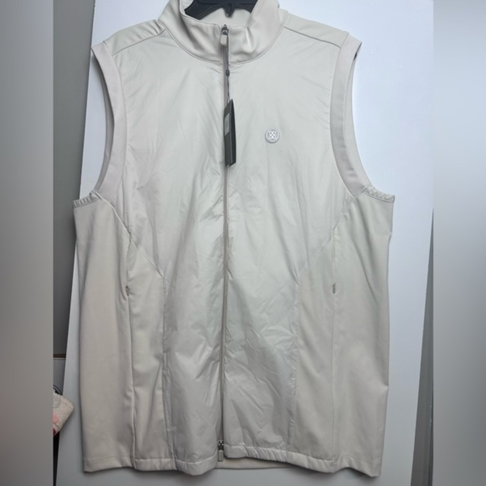 G/FORE Men’s Golf Performer Nylon Full Zip Vest‎ sz XL
